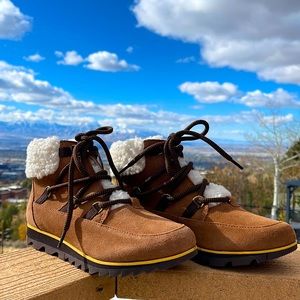 SOREL Harlow Lace Cozy Boots. Waterproof. New with tags.